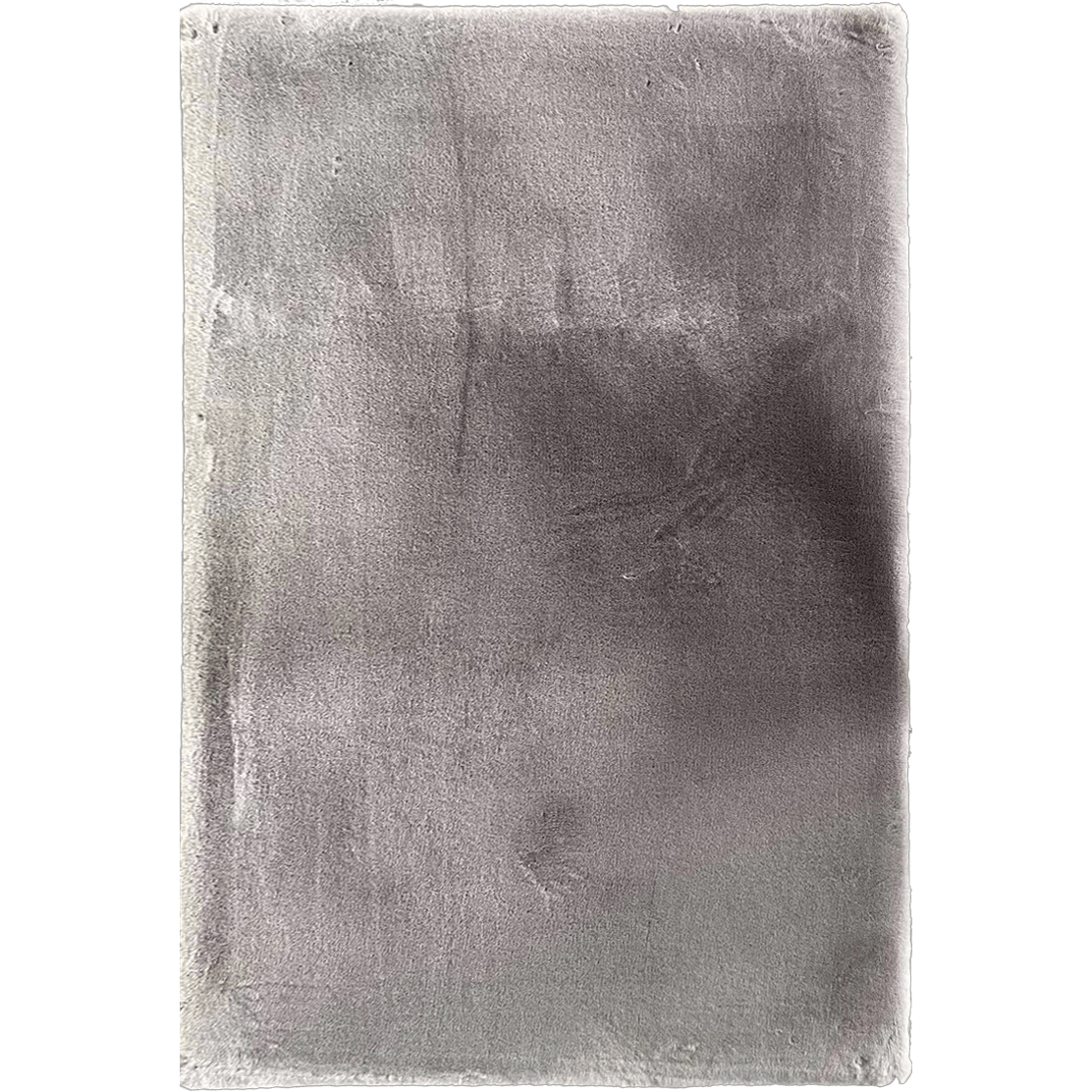 Fluffy Vloerkleed Grey 80x300CM