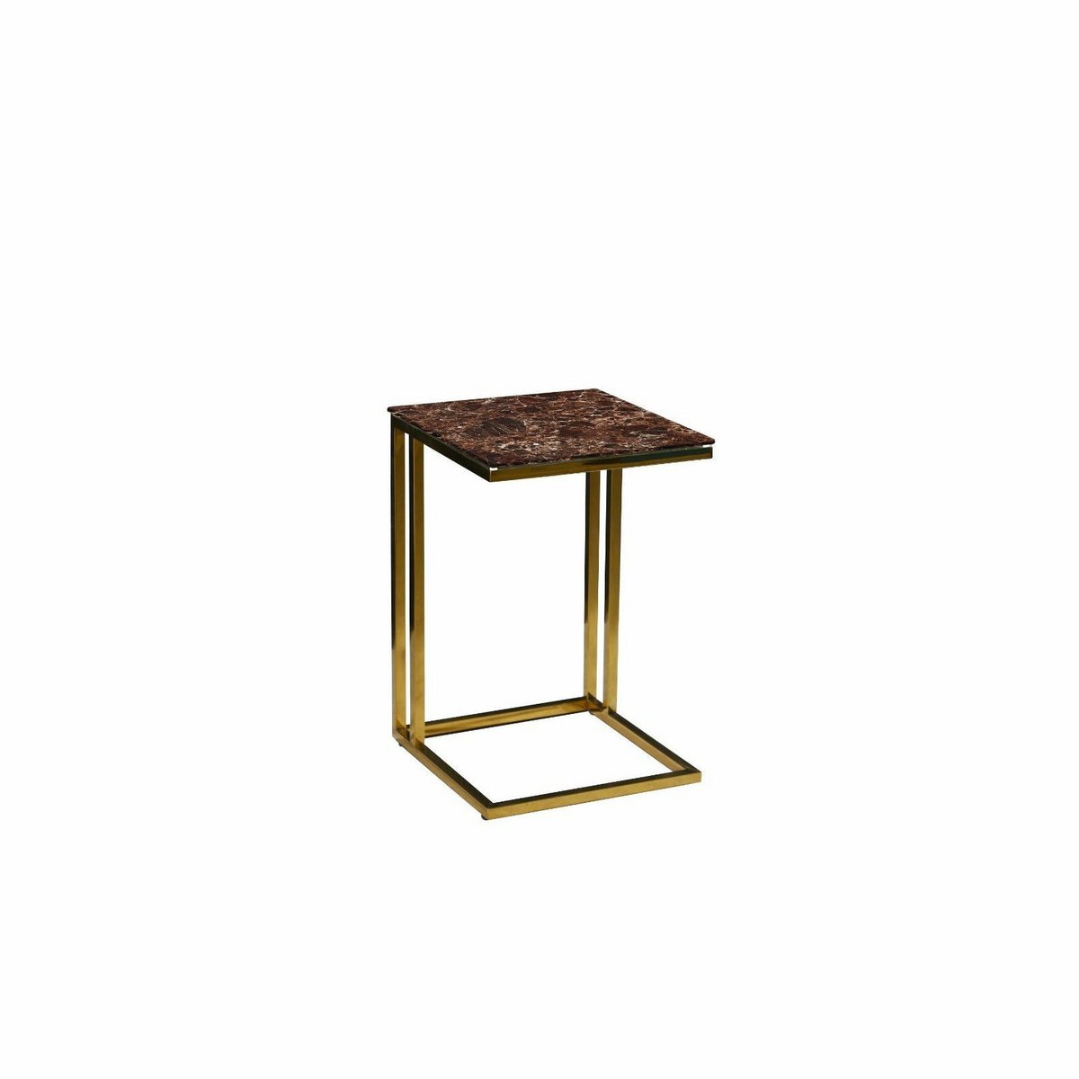 Bijzettafel Gold Marble