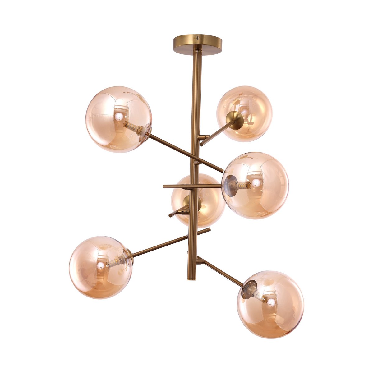 Hanglamp Ross Amber | 6 - 60cm