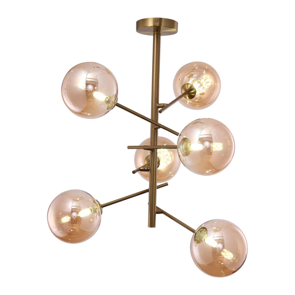 Hanglamp Ross Amber | 6 - 60cm