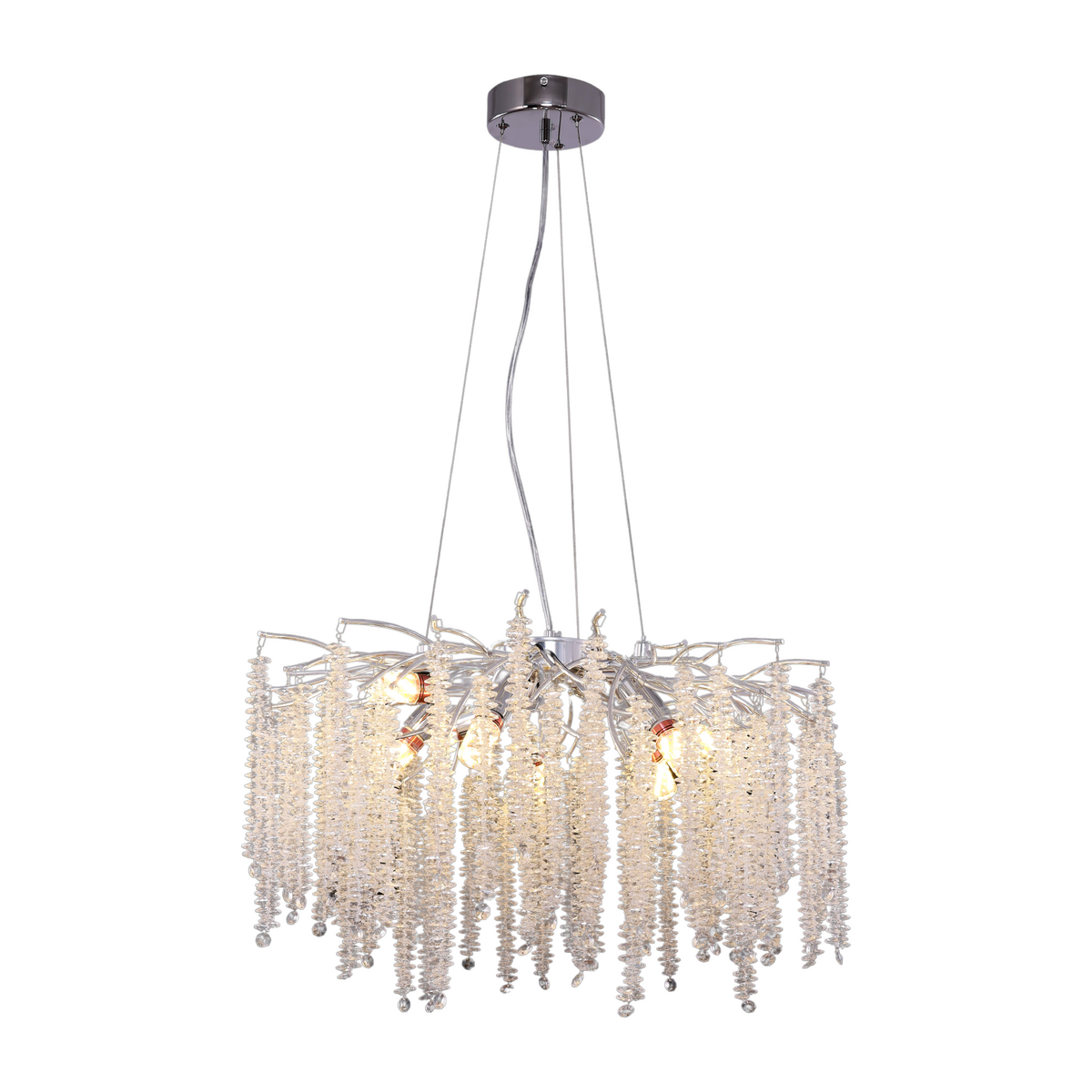 Hanglamp Frost Zilver | 60cm
