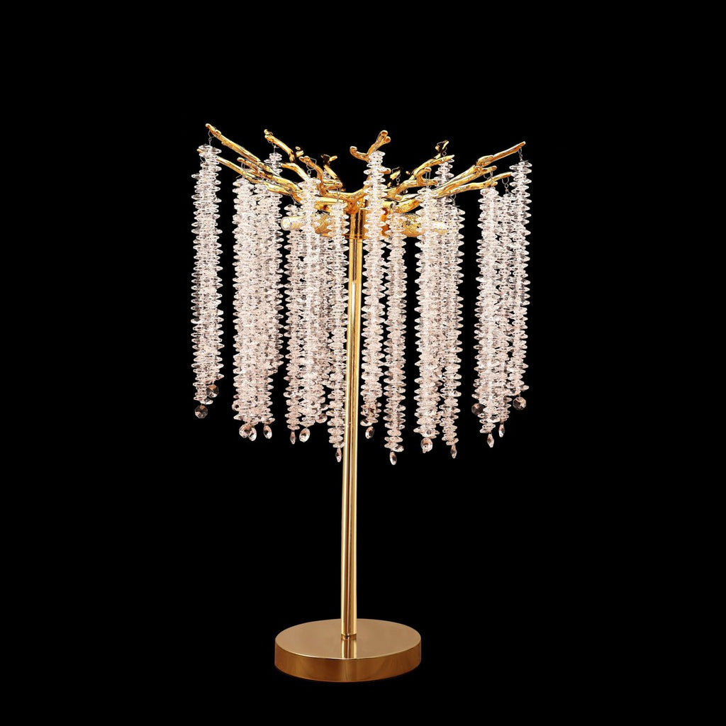 Tafellamp Frost Gold | 35x70cm