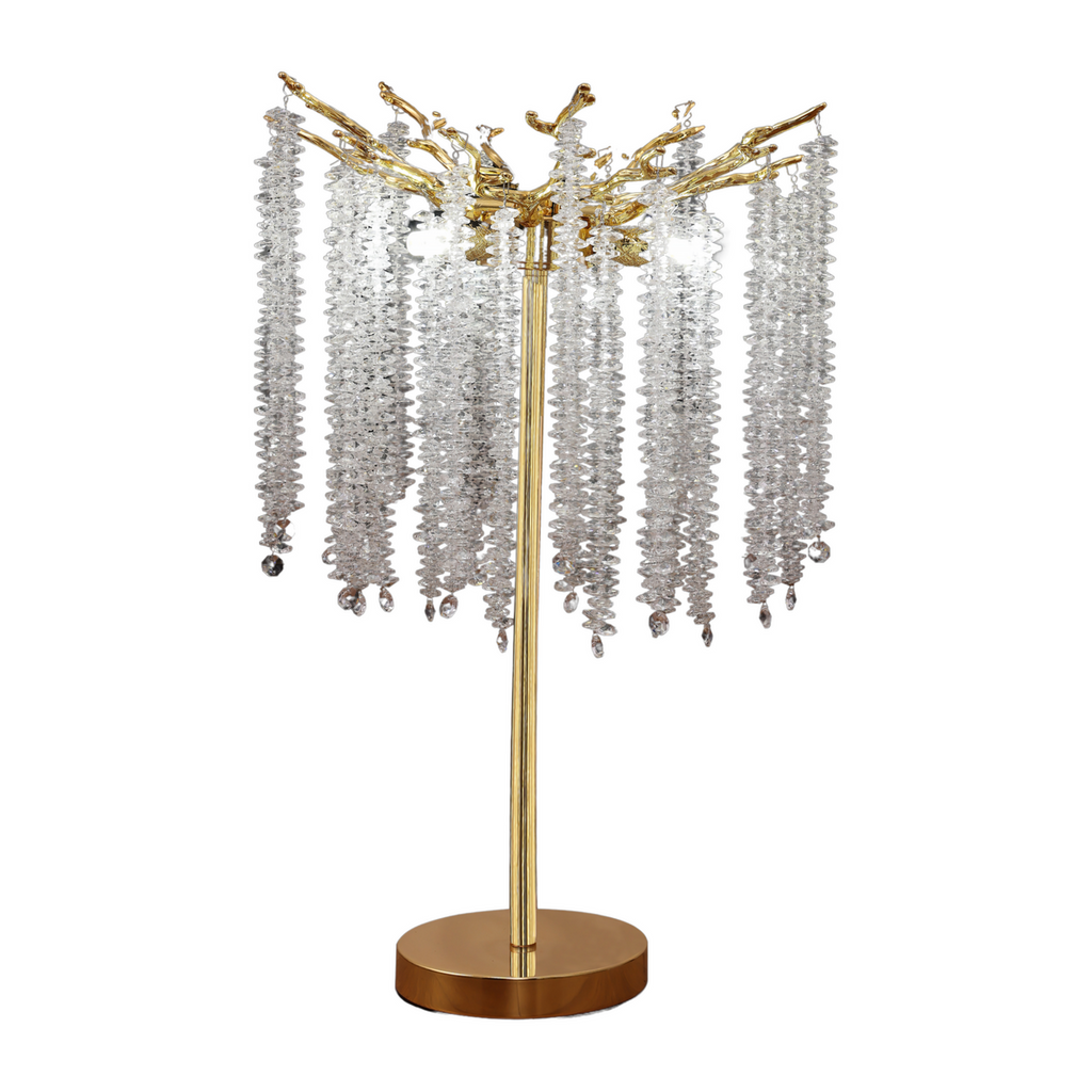 Tafellamp Frost Gold | 35x70cm