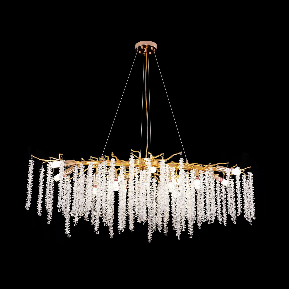 Hanglamp Frost Gold | 100x40cm