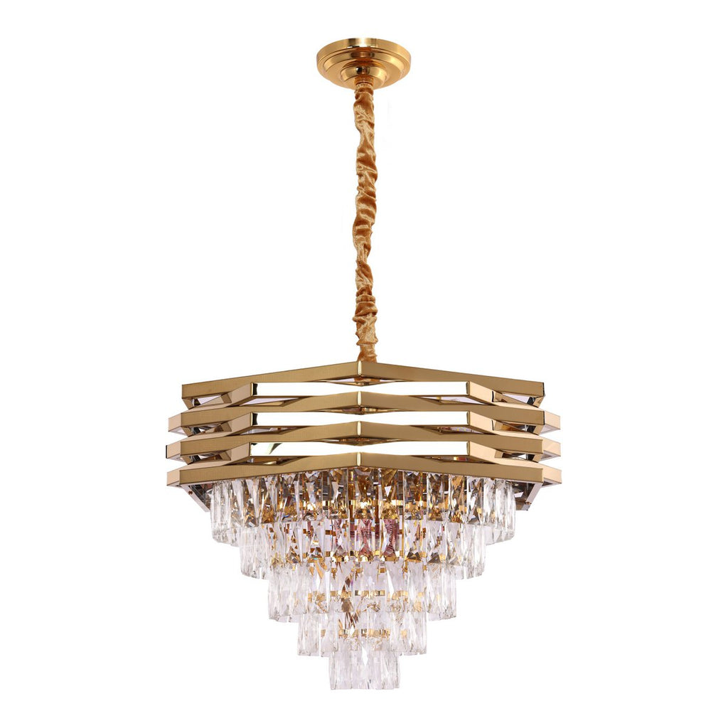 Hanglamp Crystal Gold | 60cm