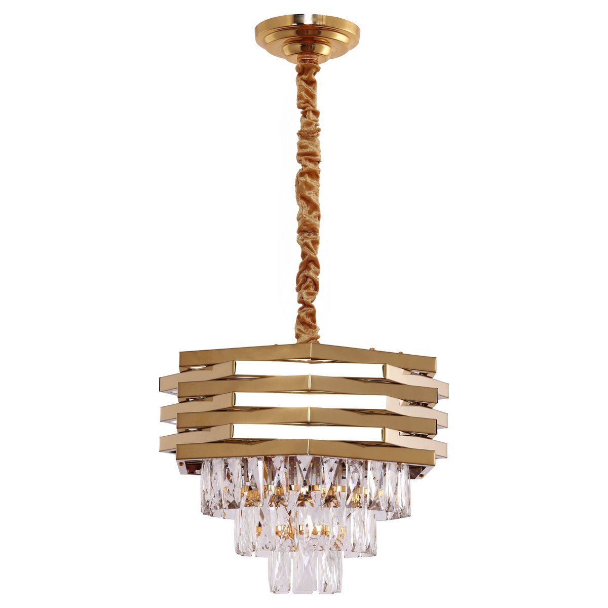 Hanglamp Crystal Gold | 40cm