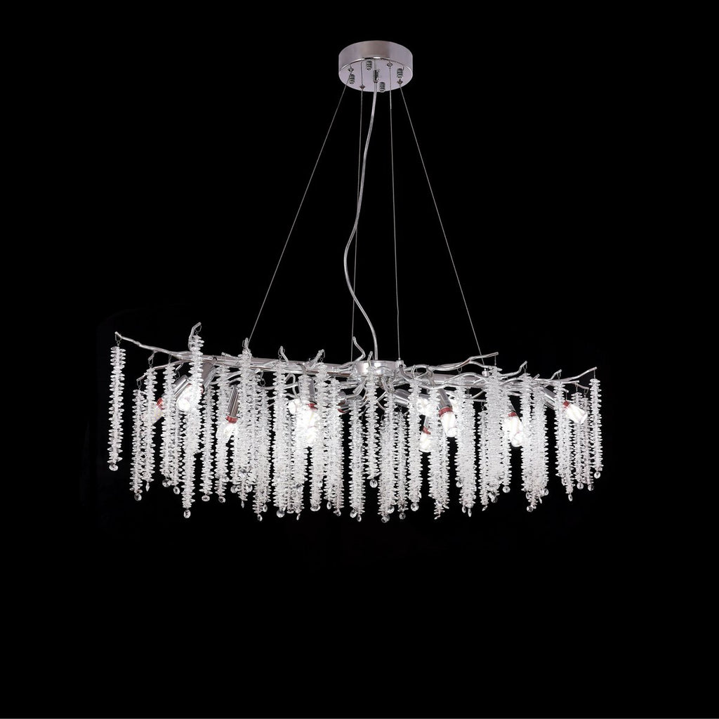 Hanglamp Frost Zilver | 100x40cm