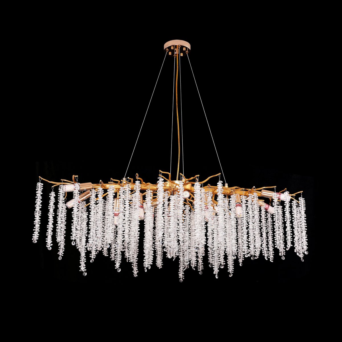 Hanglamp Frost Gold | 100x40cm