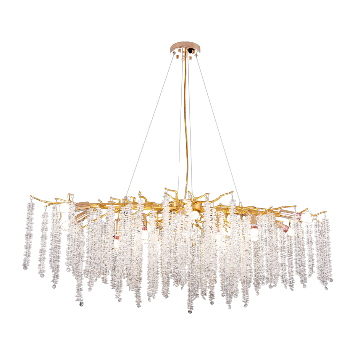 Hanglamp Frost Gold | 100x40cm