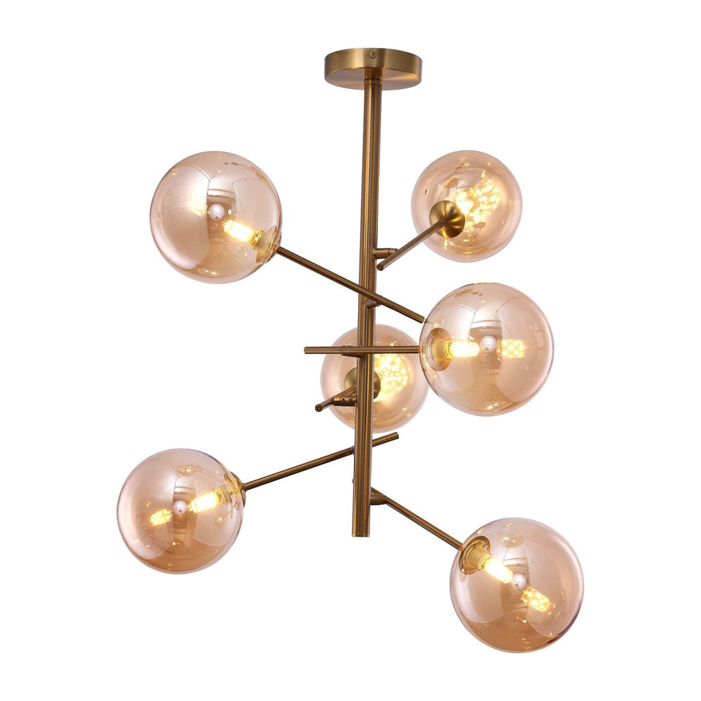 Hanglamp Ross Amber | 6 - 60cm